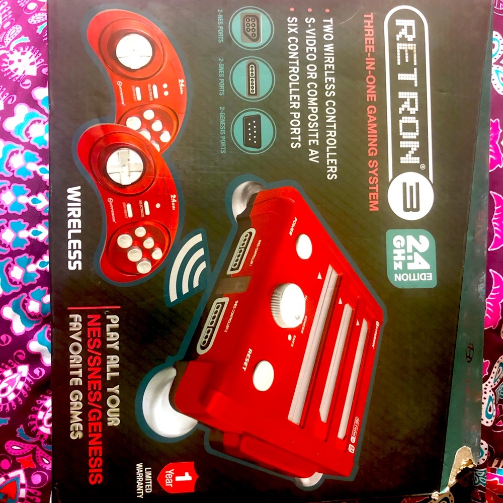 Retron 3 in 1 Gaming system
